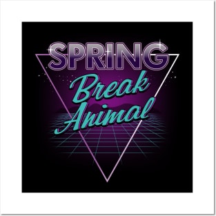 Spring Break Animal Posters and Art